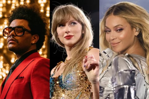 The Weeknd, Taylor Swift y Beyoncé encabezan la lista de los músicos mejor pagados de 2025