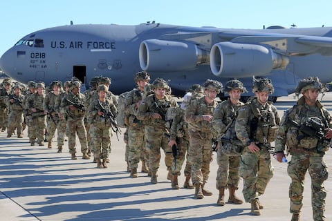 Ejército de Estados Unidos prepara a 1.500 soldados para posible despliegue interno: dos batallones de infantería de la 11.ª División Aerotransportada