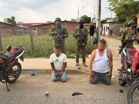 Capturan a alias ‘Gordo Dany’ y ‘Puppy’, presuntos integrantes de Los Choneros, en Manabí
