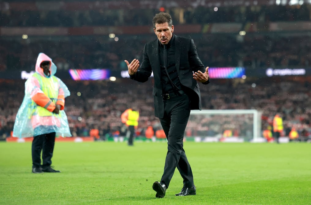 Simeone: “La gente quiere ganar” tras la eliminación del Atlético de Madrid ante Arsenal