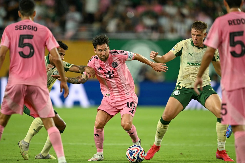 Inter Miami de Lionel Messi deja escapar el triunfo y primer lugar del grupo A ante Palmeiras en el Mundial de Clubes