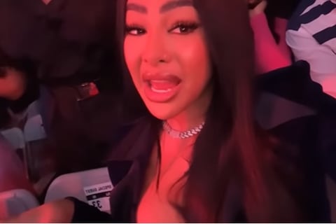 Yailin, ‘la más viral’, rompe en lágrimas durante un concierto de Ana Gabriel: ¿a qué se debió su reacción?