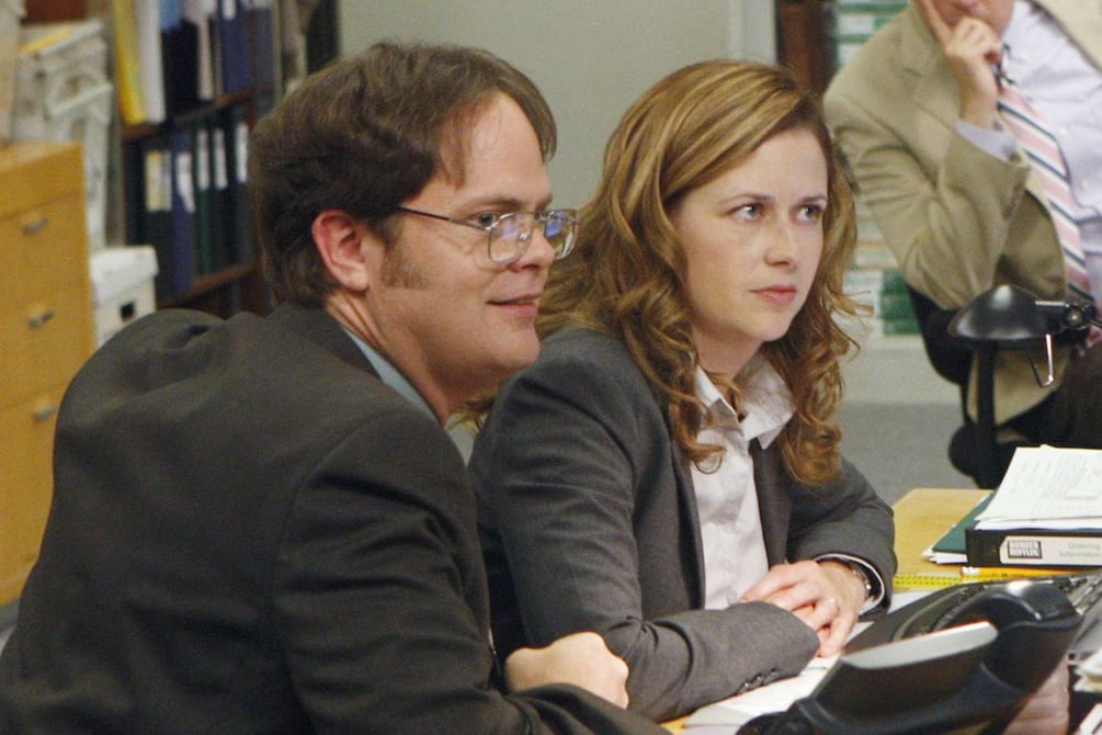 Las estrellas de ‘The Office’, Rainn Wilson y Jenna Fischer, se reúnen: “¡Dwight y Pam por siempre!”
