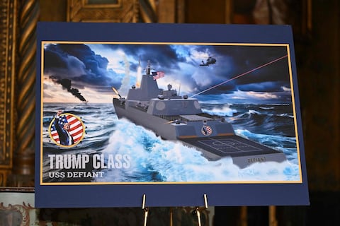 Así son los buque de la Clase Trump para la Marina de Estados Unidos: poseen 30.000 toneladas, inteligencia artificial, misiles y armas láser