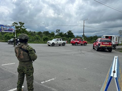 ¿Viaja por la Alóag-Santo Domingo? Reportan embotellamientos en el primer día de feriado de carnaval