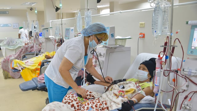 El 87 % de los pacientes renales se atienden con prestadores externos de diálisis
