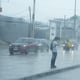 Cae lluvia fuerte en sectores del norte y noroeste de Guayaquil