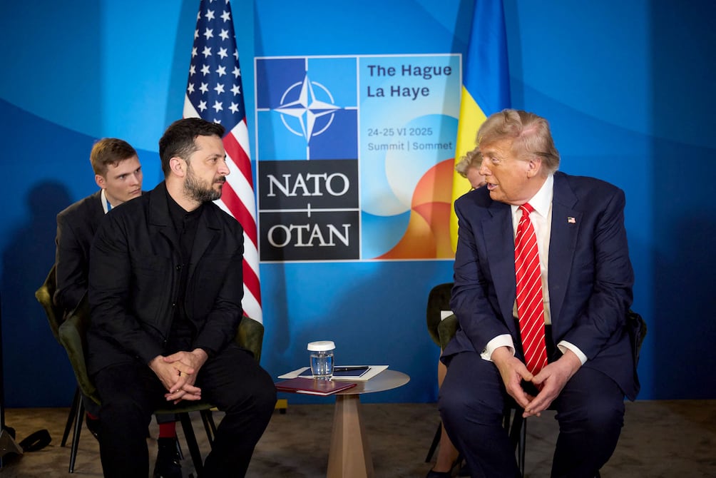 Zelenski afirma que acordó con Trump “reforzar” las defensas aéreas de Ucrania