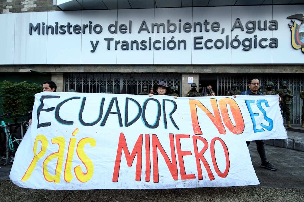 Gobierno de Daniel Noboa apelará al diálogo con la Conaie para discutir posturas sobre la minería