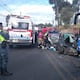 Siete víctimas mortales en accidentes de tránsito en Tungurahua