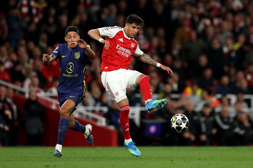 Piero Hincapié, figura estadística del Arsenal en la Champions League como finalista