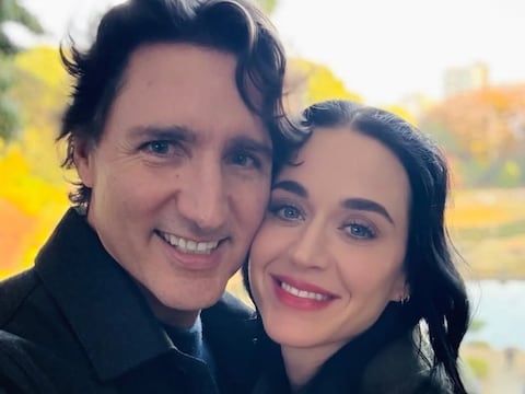 Katy Perry hace oficial en Instagram su relación con Justin Trudeau