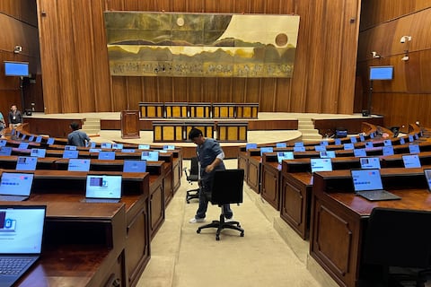 Asamblea traslada sus sesiones al antiguo Senado por preparativos del Informe a la Nación de Daniel Noboa