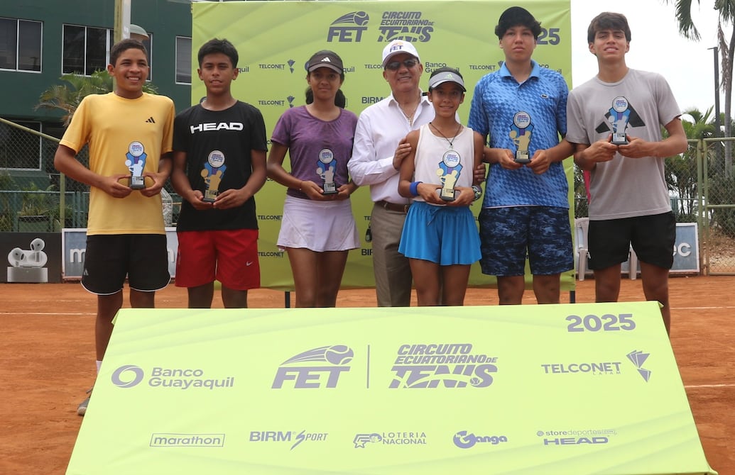IV Nacional G3 de tenis en Guayaquil concluyó el domingo
