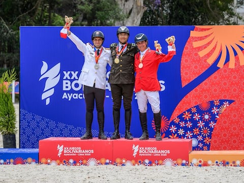 Ecuador se lleva el podio en deportes ecuestres de los Juegos Bolivarianos 2025