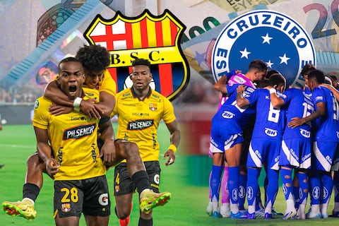 Barcelona SC vs. Cruzeiro por Copa Libertadores 2026: la plantilla canaria cuesta apenas el 10 % que el equipo brasileño