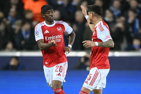 Arsenal, de Piero Hincapié, se impone al Brujas, de Joel Ordóñez por la fase de grupos de la UEFA Champions League