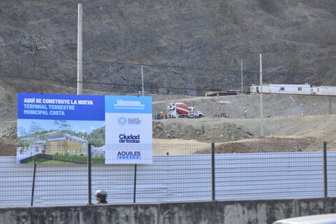 Terminal terrestre municipal Costa tiene un avance del 40 % y se prevé que obra culmine en octubre