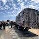 Choque entre dos camiones deja bloqueado el paso en la vía Mar Bravo - Punta Carnero