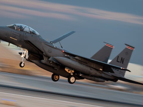 Estos son los cazas que se exhibieron en un video durante la interpretación de ‘America the Beautiful’ y del Himno Nacional en el Super Bowl LX