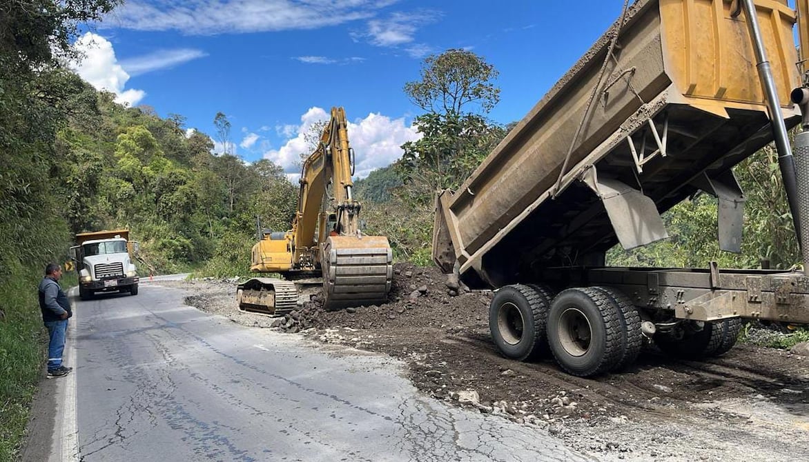 Habilitan paso de forma permanente por vía Papallacta-Baeza, en Napo