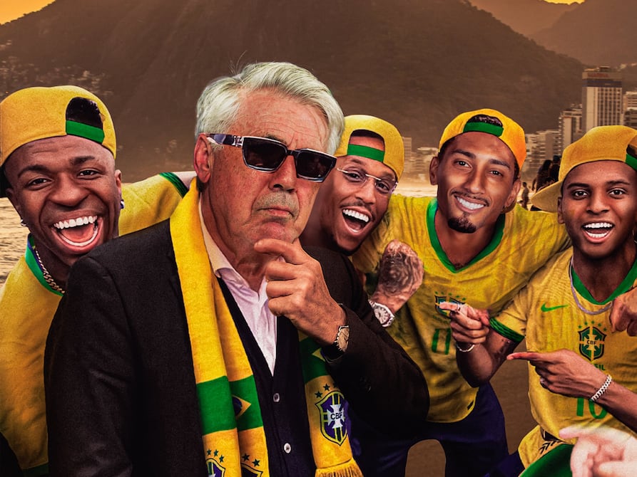 La Conmebol le da la bienvenida a Carlo Ancelotti, nuevo director técnico de la selección de Brasil
