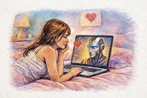 “Mi novio es la inteligencia artificial”: Qué tan peligroso es el auge de las parejas virtuales
