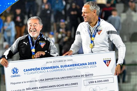 Esteban Paz asegura que nunca será amigo de Isaac Álvarez, actual presidente de Liga de Quito