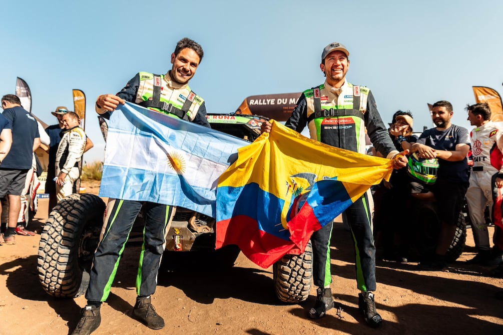 Sebastián Guayasamín logra subcampeonato en el Mundial del Rally Raid en Marruecos