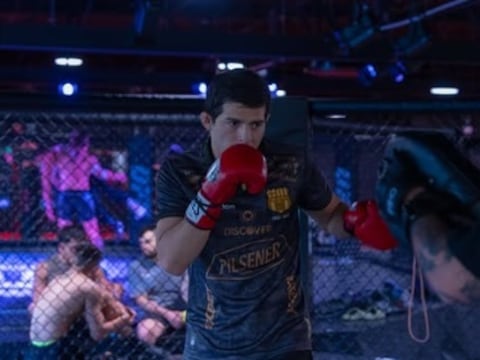Adrián Luna Martinetti en la UFC: en dos jornadas de tres horas al día, así se prepara el ecuatoriano para su combate contra el británico Davey Grant