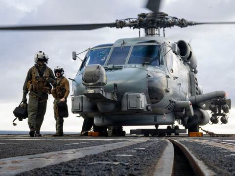 Estados Unidos completa una flota de 350 helicópteros MH-60R: posee la principal plataforma de guerra antisubmarina del mundo