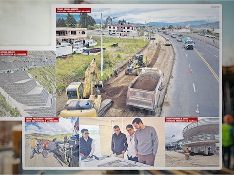 MIT ejecuta cuatro obras viales clave en tres provincias de la Sierra centro con inversión de más de $ 160 millones