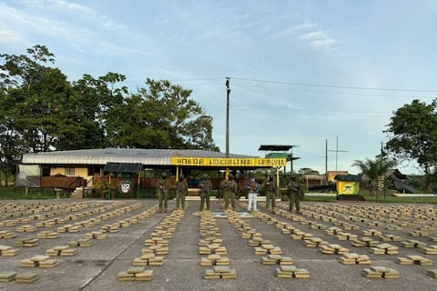 Operativo militar en Sucumbíos incauta más de dos toneladas de droga