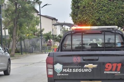 Delincuentes recorrieron por casi una hora una urbanización de Samborondón para robar en residencias