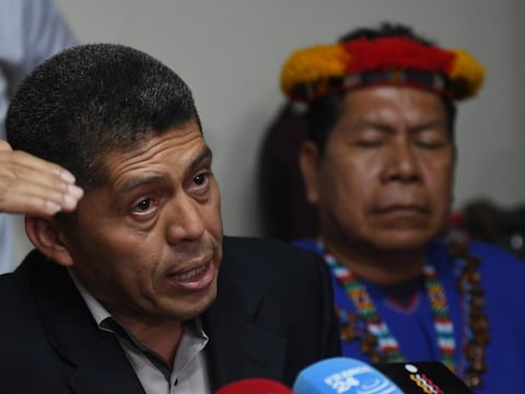 “Exigimos respeto a la lucha de los pueblos de la Amazonía que por 32 años buscamos justicia”, dice Pablo Fajardo al procurador por el caso Chevron