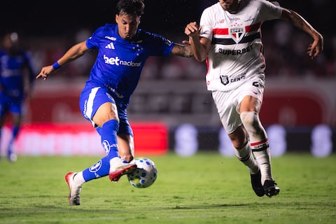 Cruzeiro, rival de Barcelona SC en Copa Libertadores, fue goleado por Sao Paulo y sigue en zona de descenso