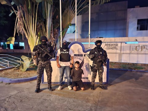 Alias ‘Rojo’, presunto integrante de Los Choneros, fue aprehendido en Manabí