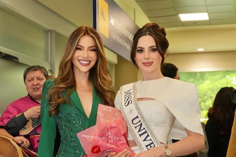 Fátima Bosch en Ecuador: Miss Universo lució el vestido de una diseñadora local