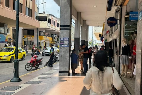 Sismo en Perú motivó evacuación de locales y edificios en Machala: “Fue un remezón y bien fuerte”, dicen ciudadanos