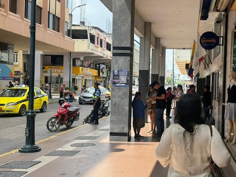 Sismo en Perú motivó evacuación preventiva de locales y edificios en Machala: “Fue un remezón bien fuerte”, dicen ciudadanos