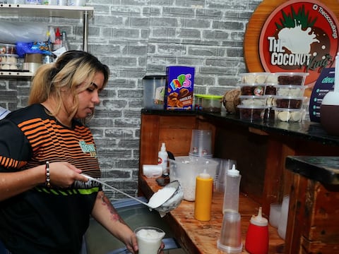 De Maracay a Guayaquil: la fusión de sabores de los dos países en un granizado único que se vende en el norte