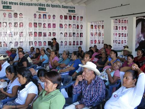 "Los otros desaparecidos" de Iguala cumplen dos años de búsqueda