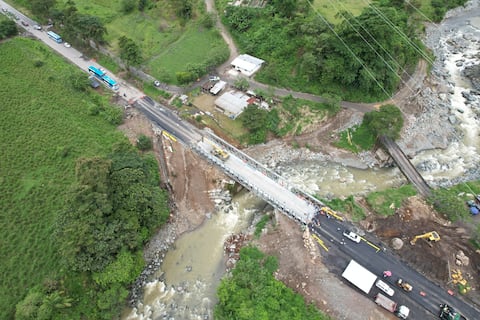 La ampliación de la Alóag-Santo Domingo a cuatro carriles empezaría en 2026