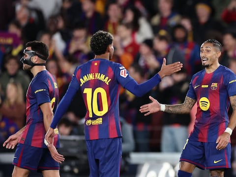 Doblete de Raphinha da la victoria al FC Barcelona ante Osasuna por La Liga española