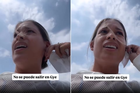 Mafer Pérez, víctima de la delincuencia: “No se puede salir en Guayaquil”