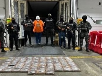 Decomisan 82 kilogramos de droga en puerto de Guayaquil: carga estaba en contenedor con destino alemán