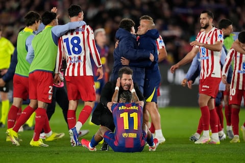 Atlético de Madrid frustra la remontada del FC Barcelona y se clasifica para la final de Copa del Rey