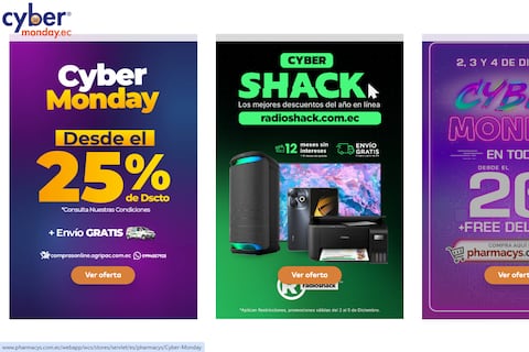 El Cyber Monday le toma la posta al Black Friday, los descuentos continúan ahora en el canal ‘online’