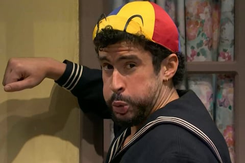 Bad Bunny rinde homenaje a ‘El Chavo del Ocho’ en ‘Saturday Night Live’