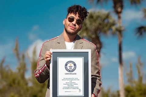 Prince Royce obtiene un récord Guiness con su tema 'Carita inocente'
